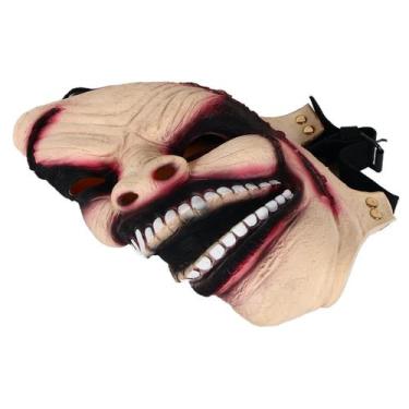 Imagem de Máscara de cosplay Máscara de meio rosto Halloween Horror Bloody - yiw