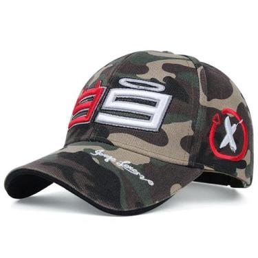 Imagem de Boné de beisebol Anime Hat 99s Camo para homens e mulheres, quadril, a