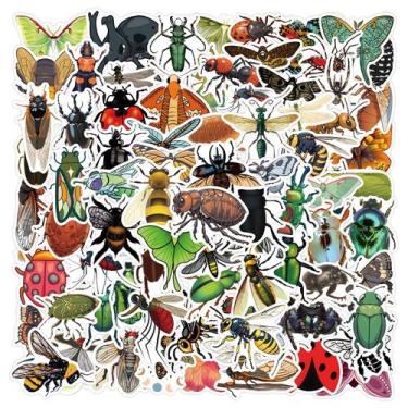 Imagem de Adesivos 110 unidades/lote Insect Beetle Vinil Waterproof Graffiti - y