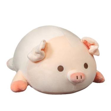 Imagem de Boneca de brinquedo de pelúcia Creative Lie on Pig de 40 cm para crian