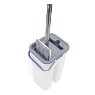 Imagem de Mop Simplo Slim com Balde e Esfregão de Microfibra