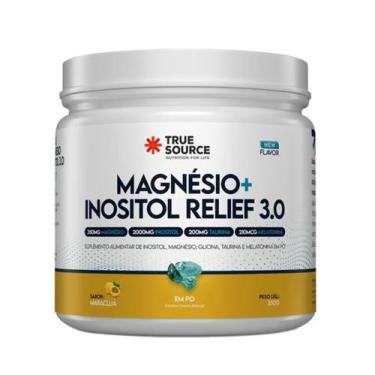 Imagem de Magnesio Bisglicinato Inositol 3.0 True Source Sabor Maracujá 350g
