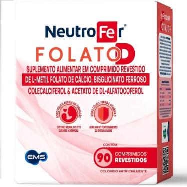 Imagem de NeutroFer FolatoD 90cp
