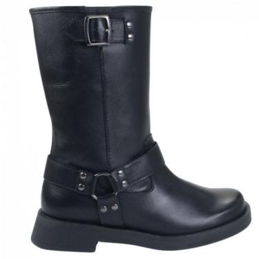 Imagem de Bota Cravo & Canela Couro 1323, Preto, 36