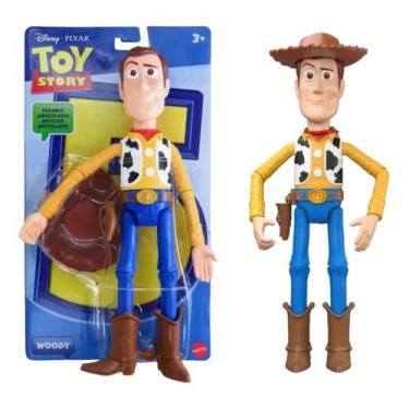 Imagem de Boneco Articulado Woody Toy Story 5 Disney Pixar 30cm - Mattel