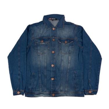 Imagem de JAQUETA JEANS ECKO UNLTD FEMININO E MASCULINO SLIM Tamanho:MCor:Azul, 