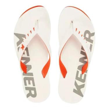 Imagem de Chinelo Sandália Kenner Red Palmilha Impermeavel Masculino, Laranja br