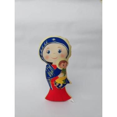 Imagem de ALMOFADA NANINHA 30cm NOSSA SENHORA PERPETUO SOCORRO  - PEDRINHA PRECI