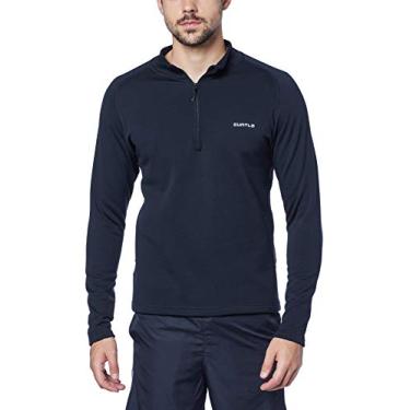 Imagem de Blusa Zip Thermoplus - Masculino Curtlo G Preto