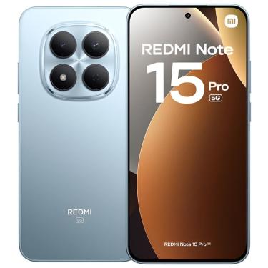 Imagem de Smartphone Xiaomi Redmi Note 15 Pro 5G - Global - 8 GB + 512 GB - Azul