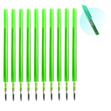 Imagem de Kit 10 Refil Para Caneta Fantasminha Magica Apaga Com Calor (VERDE)