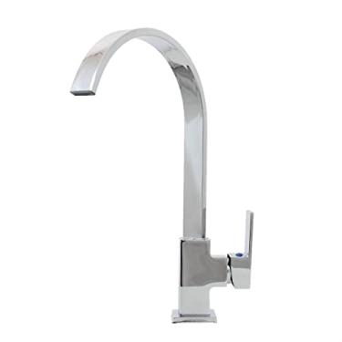 Imagem de Torneira Para Lavatório Bancada Bica Alta Latão Cromado Rdx