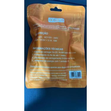 Imagem de Kit carregador tipo c - v8 - GOLD