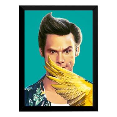 Imagem de Quadro Filme Ace Ventura Jim Carrey Arte Poster Moldurado - Fanarte