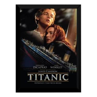 Imagem de Quadro Decorativo Filme Titanic Poster Com Moldura - Fanarte