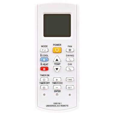 Imagem de Controle remoto universal de substituição 1000 em 1 AD-KT01 compatível com ar condicionado Fujitsu AC
