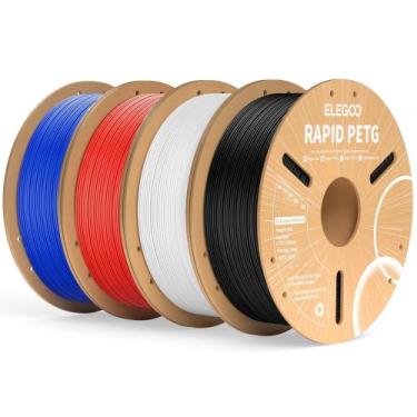 Imagem de Filamento PETG 1,75mm ELEGOO Rapid - 4kg para Impressora 3D