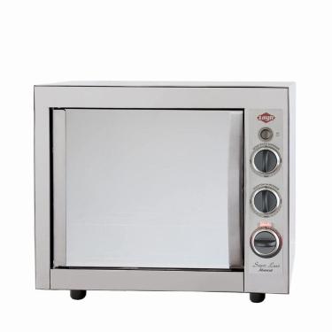 Imagem de Forno Elétrico Super Luxo Inox Advanced Layr 46 Litros Com Lâmpada Interna e Prateleira Removível em 03 Posições