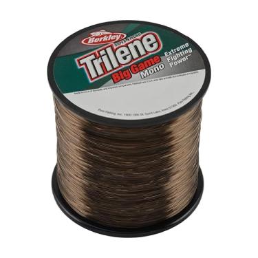 Imagem de Berkley Trilene® Big Game™, marrom costeiro, 13,6 kg | 13,6 kg, 440 m | linha de pesca de monofilamento de 402 m, adequada para ambientes de água salgada e doce