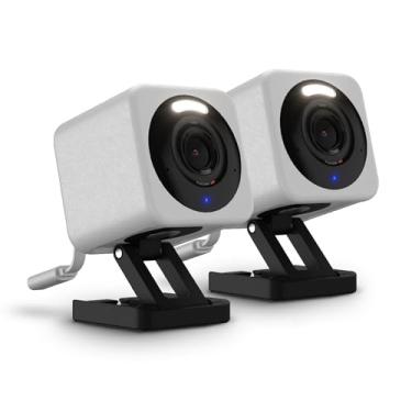 Imagem de WYZE Cam V4, Câmera De Segurança Residencial Inteligente Wifi Hd 2,5K, Interna/Externa, Monitor Para Animais De Estimação/Bebês, Holofote/Sirene Ativados Por Movimento, Visão Noturna Colorida, Áudio
