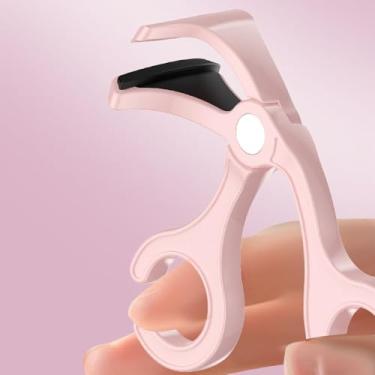 Imagem de Modelador de cílios profissional para cachos de longa duração – almofadas macias e acolchoadas para uso confortável – ideal para todos os formatos de olhos – Cria cílios naturais e levantados com