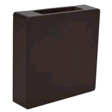 Imagem de Blumenau arandela clean led quad 2 fachos 3w 3000k marrom 23533015 biv