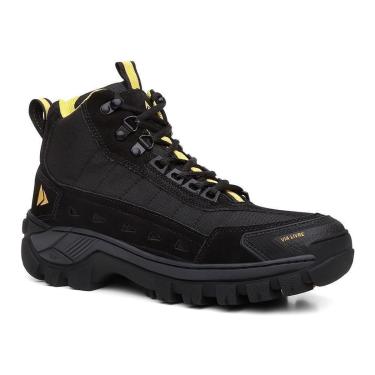 Imagem de Tênis Em Couro Masculino Cano Curto Resistente Reforçado Com C.A-Masculino