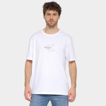 Imagem de Camiseta Calvin Klein Casual Masculina