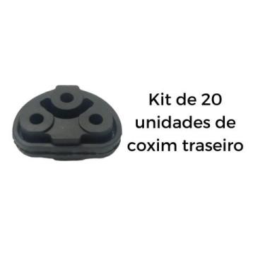 Imagem de Kit 20 Unidades Borracha Escapamento Palio/Siena/Strada/Novo Palio - V