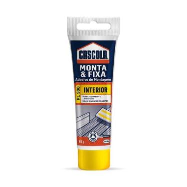 Imagem de COLA CASCOLA MONTA&FIXA PL500 85g BRANCO INTERIOR HENKEL