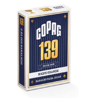 Imagem de Jogo De Baralho 139 Naipe Grande Azul Copag 98481