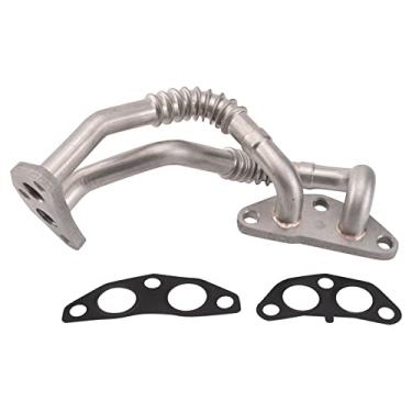 Imagem de TRQ Linha inferior do refrigerador de óleo do motor para Toyota 2007-2016 Lexus 2007-2019