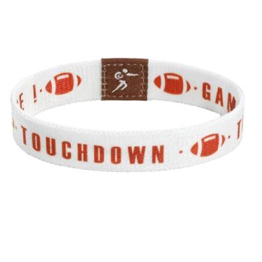 Imagem de Nanafast Pulseiras de Dia de Jogo, Pulseiras de Futebol para Mulheres e Homens, Faixa Elástica Elástica, Pulseira Reversível Confortável para Eventos, Acessórios de Férias, Presente de Joias,