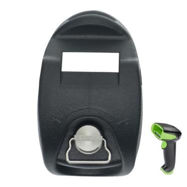 Imagem de Tampa de botão de bateria para Honeywell para scanners portáteis de código de barras Xenon 1902-GSR 1902-GHD, substituição da tampa da porta da bateria com suporte de trava de metal leitor de código