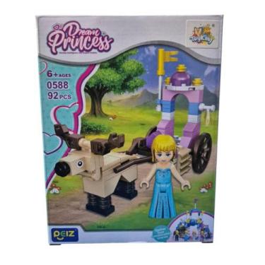 Imagem de Carruagem Bloco De Montar Dream Princess - ToyKing TKAB7864