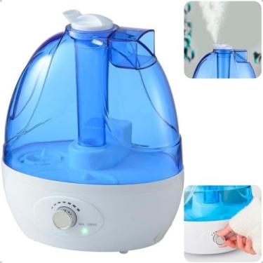 Imagem de Umidificador de ambiente para quarto ultrassônico Silencioso 2,5L Port