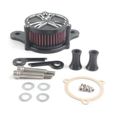 Imagem de FINMOKAL Sucker High Flow Stage 1 Filtro de Ar Vermelho CNC Entrada Apto Para Dyna FXDLS/Softail/Touring/Trike/Dyna FXDLS/FLSTNSE/FLSTSE/FXSBSE 2008-2017