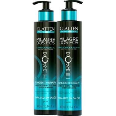 Imagem de Glatten Milagre dos Fios HidraOxi - Kit Terapia de Oxigênio Duo (2 Produtos)