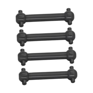 Imagem de rockible 4 peças 1/10 RC Car Drive Shaft Peças de reposição Substituições RC Dog Bone Shaft para TT02 Fácil de instalar peças de reposição RC Car Truck