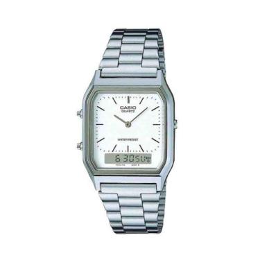 Imagem de Relógio Casio Vintage Prata Unissex AQ-230A-7DMQ