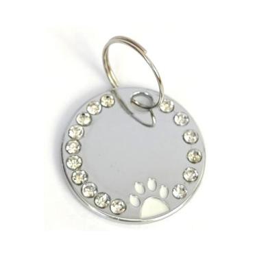 Imagem de Tag Identificação Plaquinha Placa Pingente Pet Sem Gravação - Lerrara,