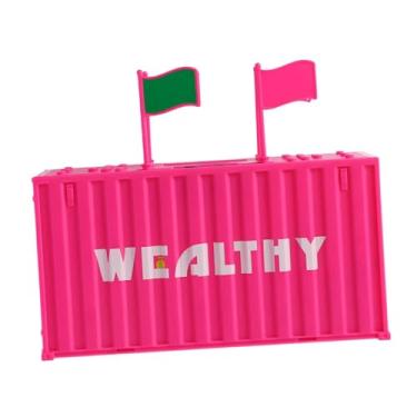 Imagem de menolana Cofrinho Pote de Poupança de Dinheiro, Educacional, Pote de Contagem Digital, Máquina de Contagem para Crianças, Meninos Meninas, Crianças, Dólar Vermelho Rosa