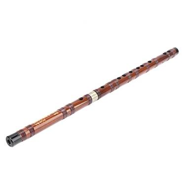 Imagem de Flauta Chinesa Tradicional Instrumento de Flauta de Bambu G Chave China nó Chinês Desempenho Flauta de Dragão