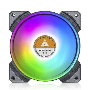 Imagem de Ventilador de Computador 120mm RGB Silencioso - 7 Lâminas - Cooler par