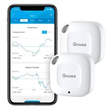 Imagem de Termômetro e Higrômetro Govee Bluetooth Wireless - Pacote com 2