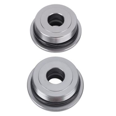 Imagem de 2Pcs Liga De Alumínio Guarnição Tilt Cilindro End Cap Com Selos 6H1-43821-11 Substituição Para Outboard Power Trim E Tilt Assembly