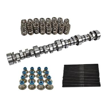 Imagem de Kit de eixo de comando de estágio 3 de caminhão Molas de colmeia de came 7.400 Pushrod LS selos de chapéu para Silverado Sierra Vortec 1999-2013 Silverado Sierra Vortec 4.8 5.3 6.0 6.2 LS2 LS3 LS6 LQ4 LQ9