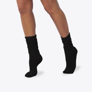 Imagem de Meia Lupo Feminina Soquete Cano Longo 04830-003, Preto, P