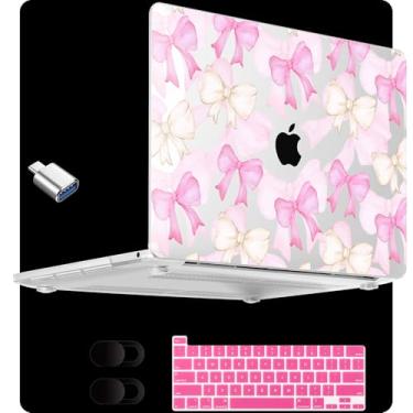 Imagem de MEEgoodo Capa para M2 MacBook Pro de 13 polegadas 2022 2021 2020, capa de cristal serve para modelos A2338 M2/M1 A2251 A2289, capa transparente para laptop de 13,3 polegadas, capa rígida para MacBook