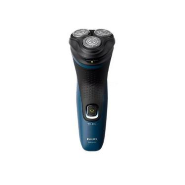 Imagem de Barbeador Philips AquaTouch 1000 S1121 azul-malibú 100V/240V